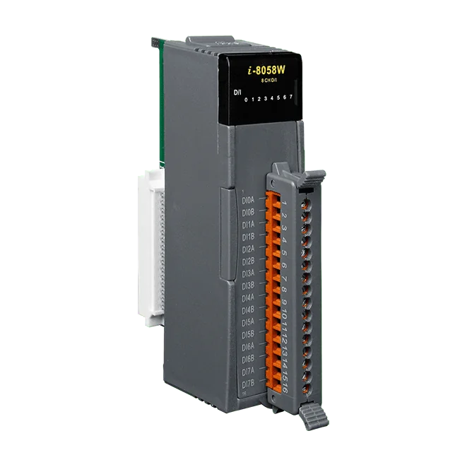 I-8058W-G 8-ch Isolated AC/DC Digital Input Module, 80~250 VAC/VDC
